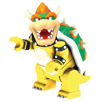 K'NEX Nintendo Mario and Yoshi Vs Stone Bowser Building Set