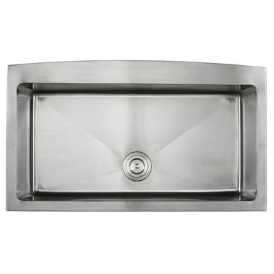 Kraus Farmhouse 36" Single Bowl Kitchen Sink with Faucet and Soap Dispenser