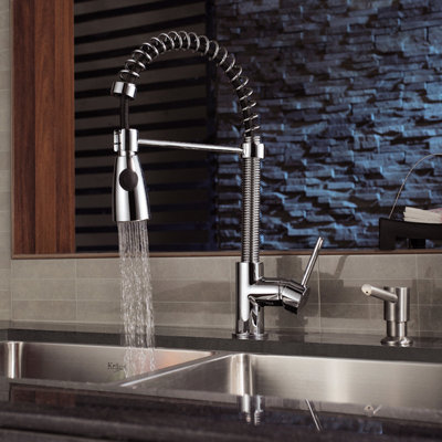 Kraus Single Handle Single Hole Kitchen Faucet