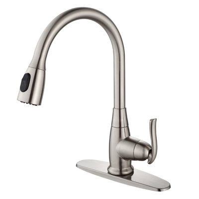 Kraus 30 inch Undermount Single Bowl Stainless Steel Kitchen Sink with Chrome Kitchen Faucet and Soap Dispenser