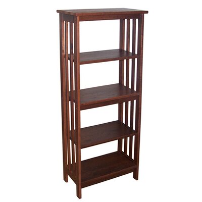 Manchester Wood Mission Bookcase in Chestnut Features: -Bookcase 