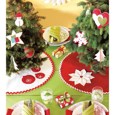 Eastern Accents North Pole Holiday Floral Mini Tree Skirt