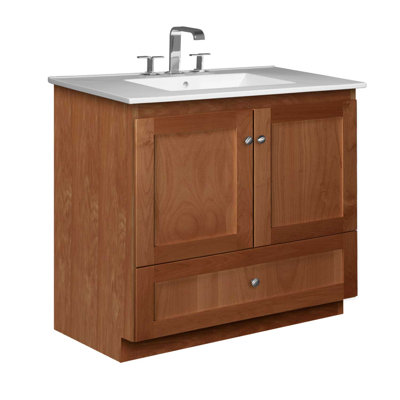 Strasser Woodenworks Simplicity 37" Bathroom Vanity