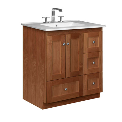 Strasser Woodenworks Simplicity 31" Bathroom Vanity