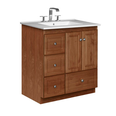 Strasser Woodenworks Simplicity 31" Bathroom Vanity