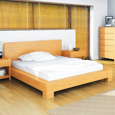 Orchid Bamboo Platform Bed by Greenington -image