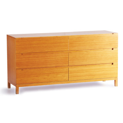 Orchid 6 Drawer Bamboo Dresser by Greenington -image