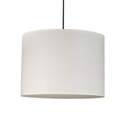 Lights Up! Meridian 2 Light Large Drum Pendant
