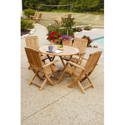 Three Birds Casual Cambridge Round Folding Coffee Table