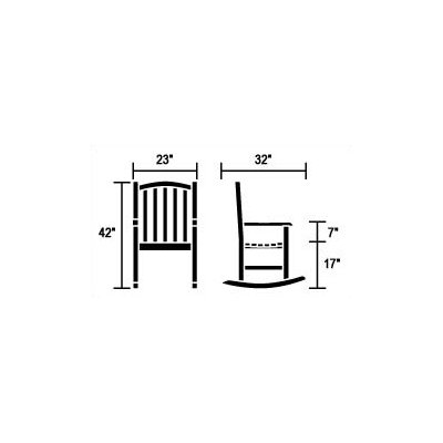 Three Birds Casual Brittany Rocking Chair