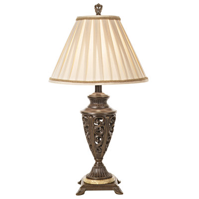 Pacific Coast Lighting Kathy Ireland Essentials European Treasure Grand Table Lamp in Florida Bronze