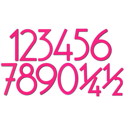 HouseArt 8" House Numbers