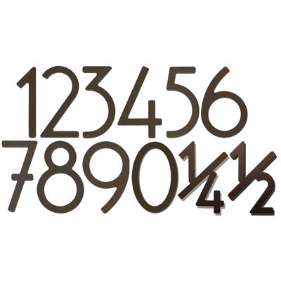 HouseArt 5" House Numbers