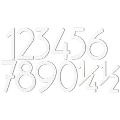 HouseArt 5" House Numbers