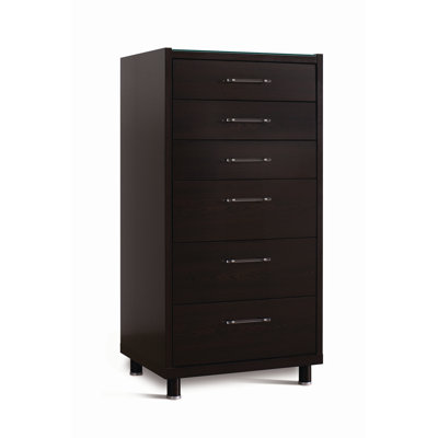 Lido High 6 Drawer Chest by Hokku Designs -image