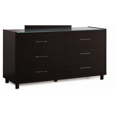 Lido Double 6 Drawer Dresser by Hokku Designs -image