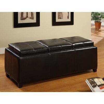 Flip Top Ottoman with Tray