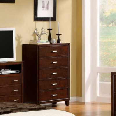 Elery 5 Drawer Chest by Hokku Designs -image