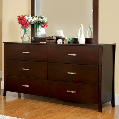 Brookville 6 Drawer Dresser by Hokku Designs -image