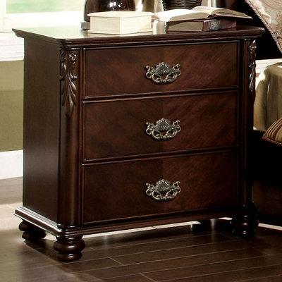 Velda 3 Drawer Nightstand by Hokku Designs -image