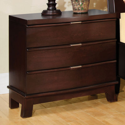 Sommerset 3 Drawer Nightstand by Hokku Designs -image