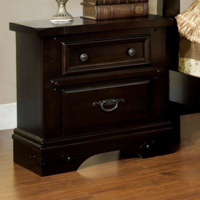 Cambridge 2 Drawer Nightstand by Hokku Designs -image