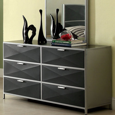Matrix 6 Drawer Dresser by Hokku Designs -image