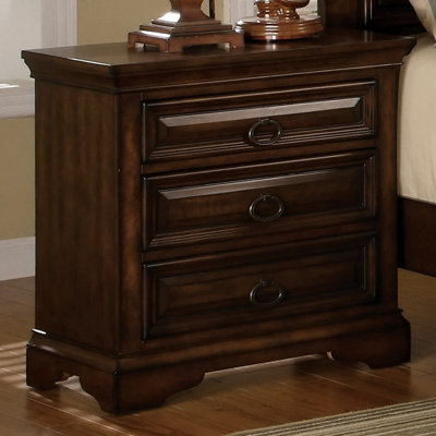 Laurelle 3 Drawer Nightstand by Hokku Designs -image