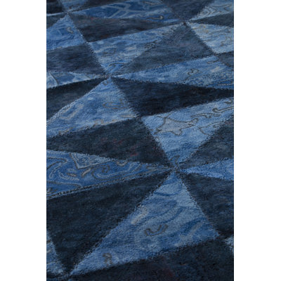 Hokku Designs Tile Viviana Blue / Turquoise Rug
