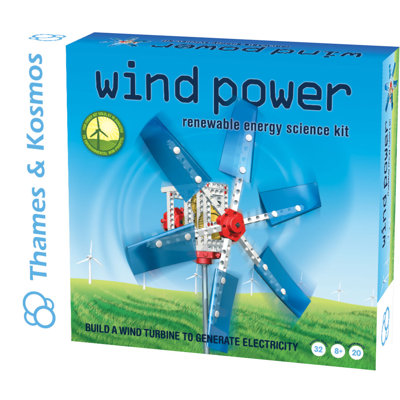 Thames & Kosmos Alternative Energy and Environmental Science Wind Power Kit