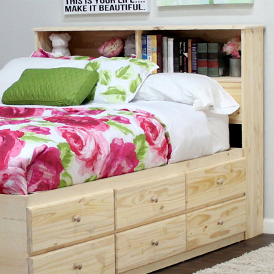 Click To Image : Bookcase Headboard by Gothic Furniture Now
