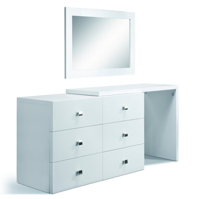 Scarlet 6 Drawer Dresser by CREATIVE FURNITURE -image