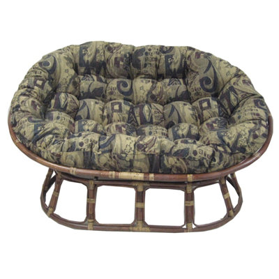 Blazing Needles Premium Double Papasan Cushion
