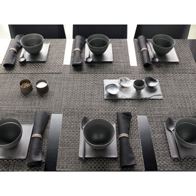 Chilewich Kono Square & Rectangle Placemats & Runner