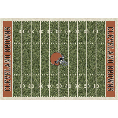 Milliken NFL Homefield Football Novelty Rug