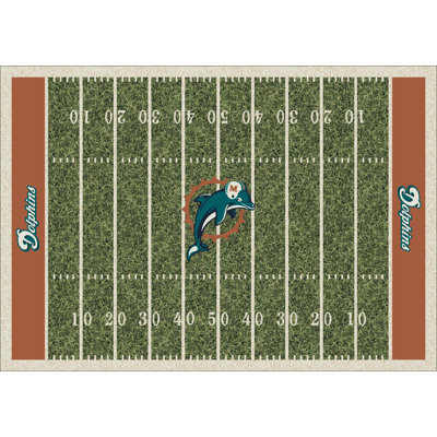 Milliken NFL Homefield Football Novelty Rug