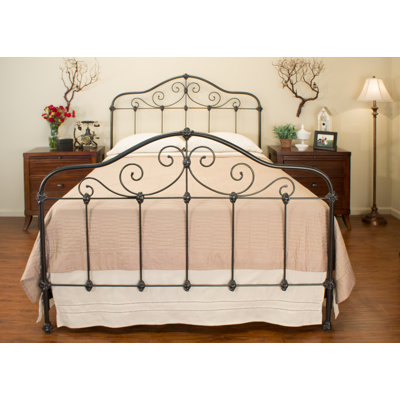 Chardonnay Metal Bed by Benicia Foundry and Iron Works -image