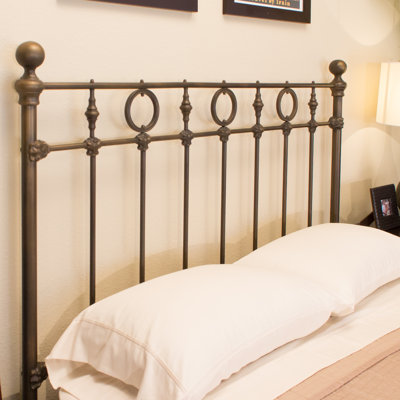 Marksburg Metal Headboard by Benicia Foundry and Iron Works -image