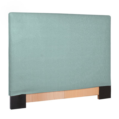Slipcovered Sterling Panel Headboard by Howard Elliott -image