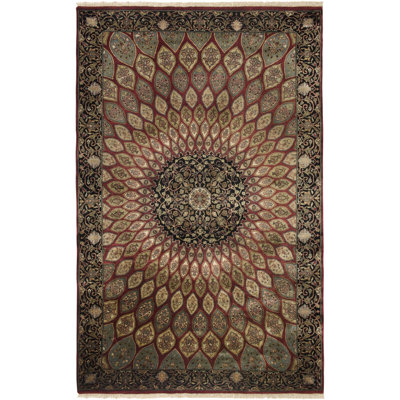 Puria Burgundy Rug