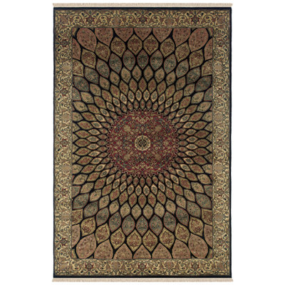 Puria Black Rug