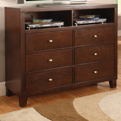 Kingman Media 6 Drawer Chest by Wildon Home ® -image
