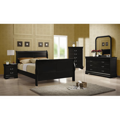 Carbon Queen Panel Bedroom Collection by Wildon Home ® -image