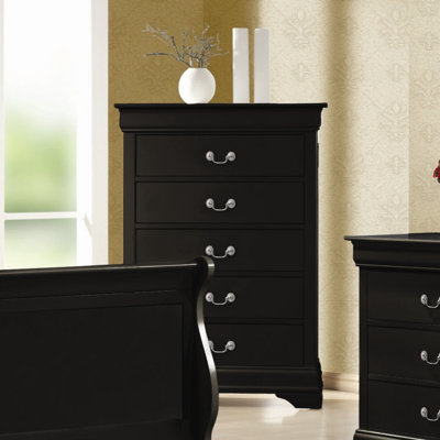 Carbon 5 Drawer Chest by Wildon Home ® -image