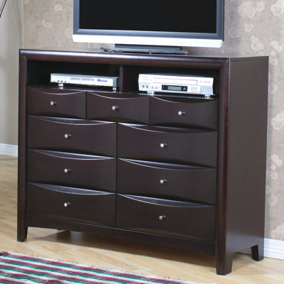 Applewood 9 Drawer Media Chest by Wildon Home ® -image
