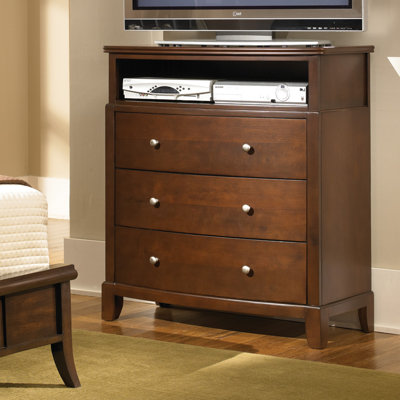 Audrey 3 Drawer Media Chest by Wildon Home ® -image