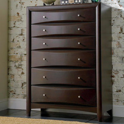 Applewood 6 Drawer Chest by Wildon Home ® -image