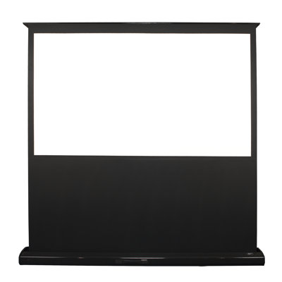 Elite Screens Kestrel Portable Electric MaxWhite FG 92" Projection Screen in Black Case