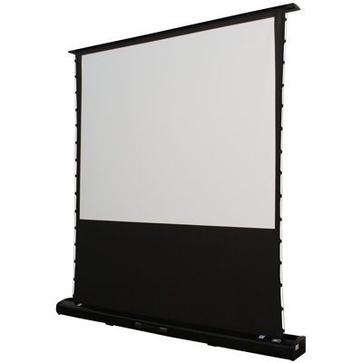 Elite Screens Kestrel Portable Electric MaxWhite FG 92" Projection Screen in Black Case