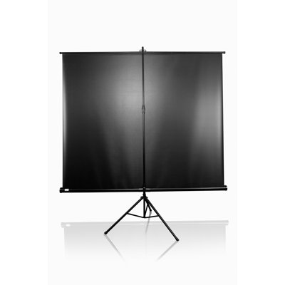 Elite Screens Tripod Pro Portable MaxWhite 85" Projection Screen in Black Case